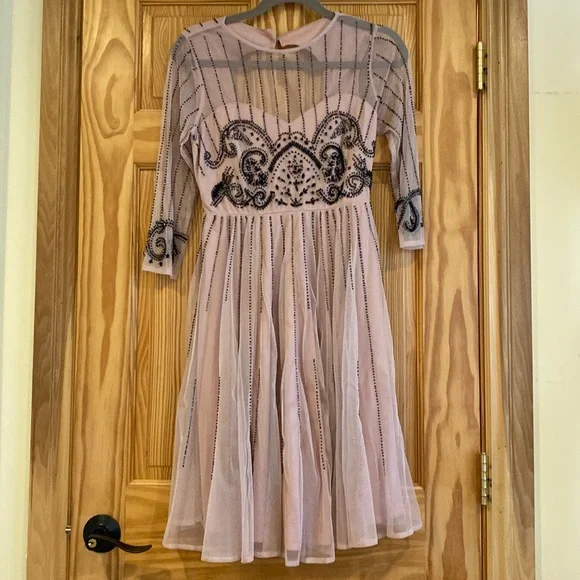 modcloth brown dress Luxury Red Maternity Gown, Pregnant Guest, Baby Shower, Gender Reveal Large / Gold